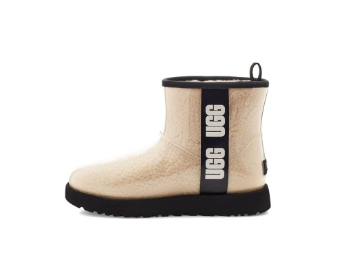 UGG KID'S CLASSIC CLEAR MINI NATURAL/BLACK