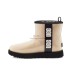 UGG KID'S CLASSIC CLEAR MINI NATURAL/BLACK