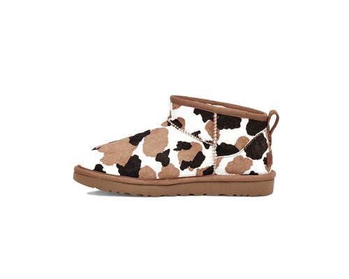 CLASSIC ULTRA MINI COW PRINT CHESTNUT