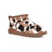 CLASSIC ULTRA MINI COW PRINT CHESTNUT