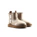 UGG KID'S CLASSIC CLEAR MINI CAPPUCCINO