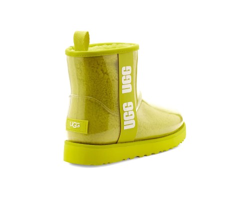 UGG KID'S CLASSIC CLEAR MINI SULFUR