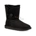 UGG KIDS BAILEY BUTTON BLACK
