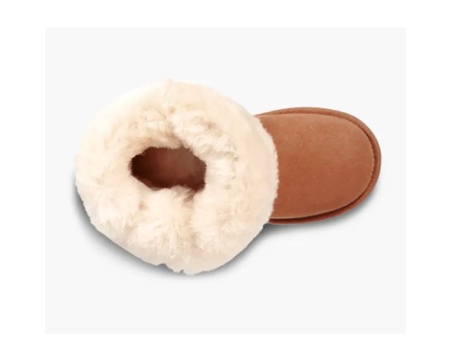 UGG KIDS BAILEY BUTTON CHESTNUT
