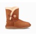 UGG KIDS BAILEY BUTTON CHESTNUT