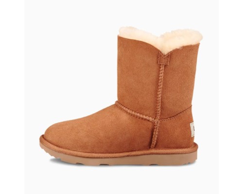 UGG KIDS BAILEY BUTTON CHESTNUT