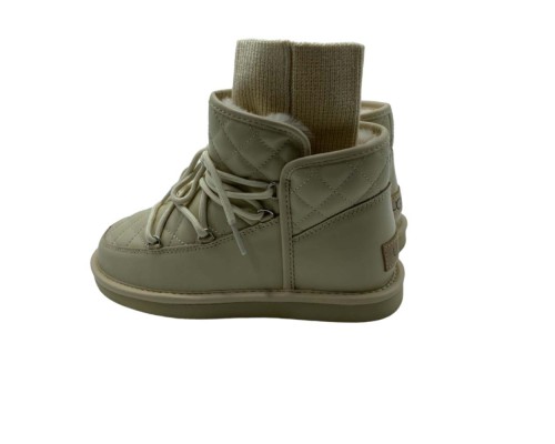 UGG LODGE MINI LEATHER SAND