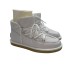 UGG LODGE MINI LEATHER WHITE