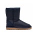 UGG MENS CLASSIC SHORT METALLIC NAVY