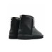 UGG MENS CLASSIC MINI ZIP METALLIC BLACK