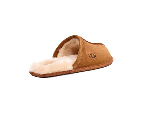 UGG MENS SCUFF SLIPPER CHESTNUT
