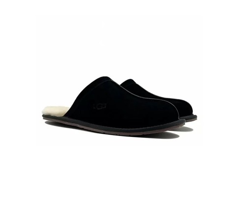 UGG MENS SCUFF SLIPPER BLACK
