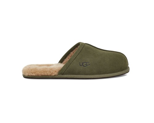 UGG MENS SCUFF SLIPPER BURNT OLIVE
