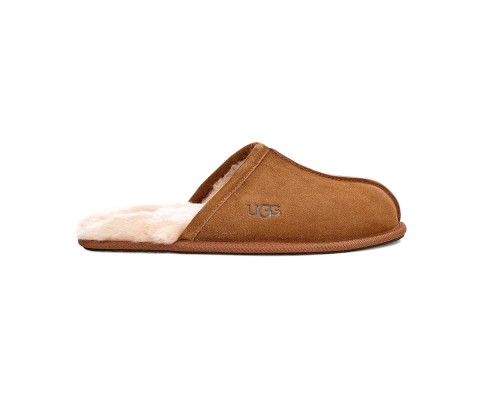 UGG MENS SCUFF SLIPPER CHESTNUT