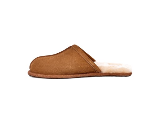 UGG MENS SCUFF SLIPPER CHESTNUT
