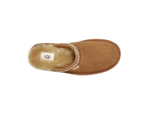 UGG MENS TASMAN SLIP-ON CHESTNUT
