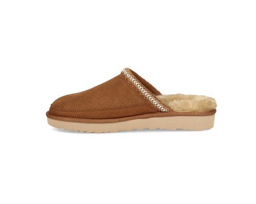 UGG MENS TASMAN SLIP-ON CHESTNUT