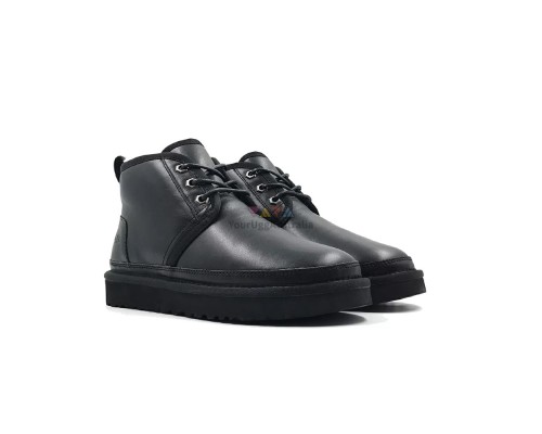 UGG NEUMEL LEATHER BLACK