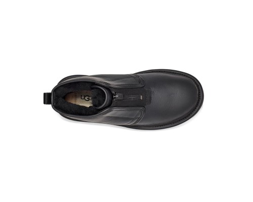 UGG NEUMEL PLATFORM ZIP MATTE BLACK