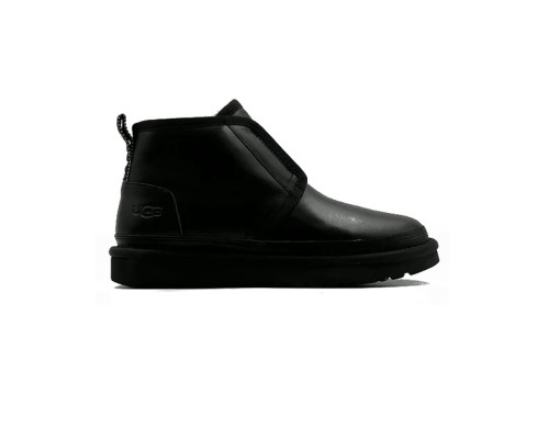 UGG NEUMEL FLEX LEATHER BLACK