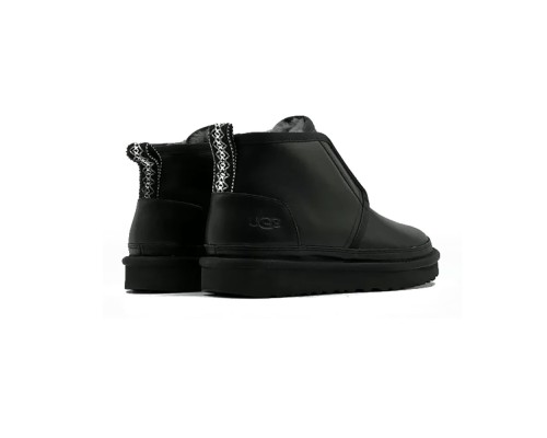 UGG NEUMEL FLEX LEATHER BLACK