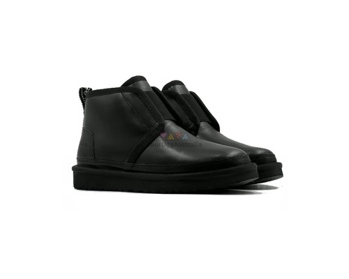 UGG NEUMEL FLEX LEATHER BLACK