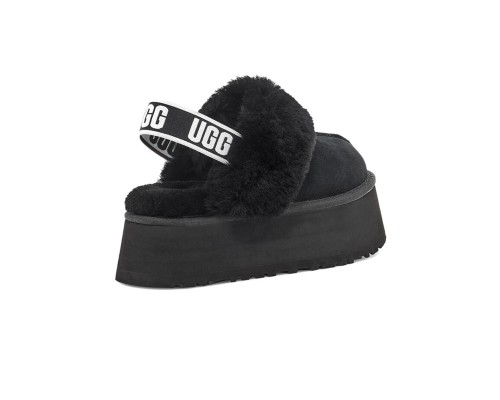 UGG FUNKETTE SLIPPER BLACK