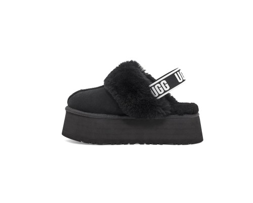 UGG FUNKETTE SLIPPER BLACK