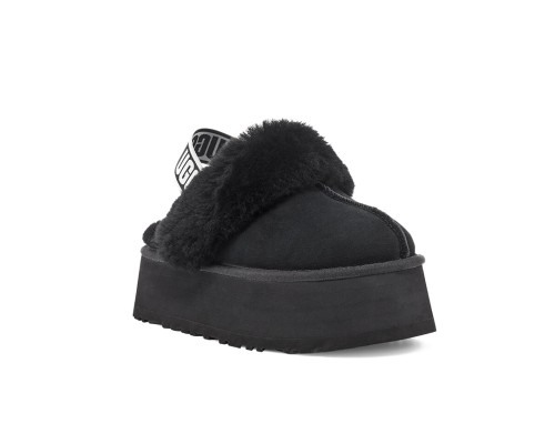 UGG FUNKETTE SLIPPER BLACK