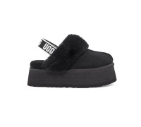 UGG FUNKETTE SLIPPER BLACK