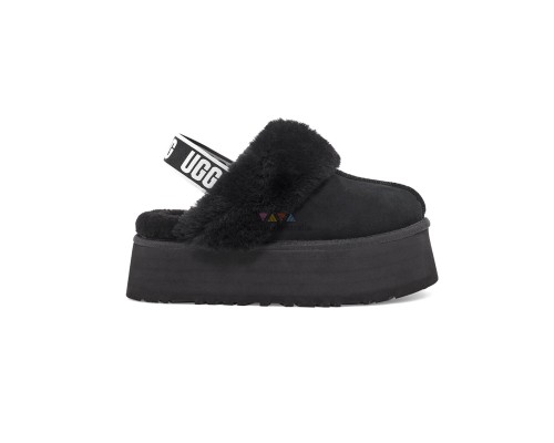 UGG FUNKETTE SLIPPER BLACK