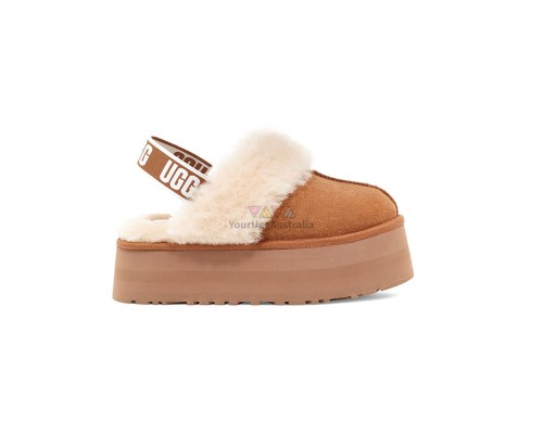 UGG FUNKETTE SLIPPER CHESTNUT