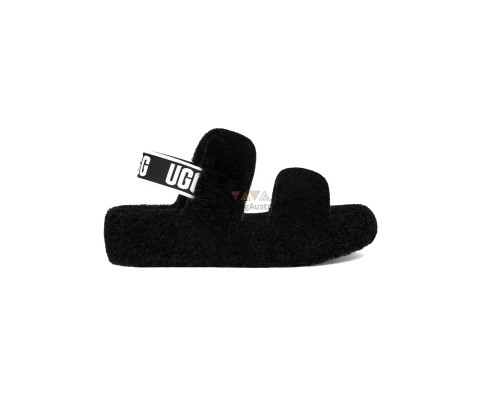 UGG OH YEAH SLIDERS BLACK