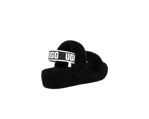 UGG OH YEAH SLIDERS BLACK