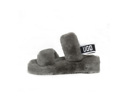 UGG OH YEAH SLIDERS GREY