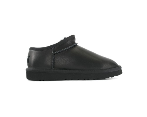 UGG  TASMAN LEATHER BLACK
