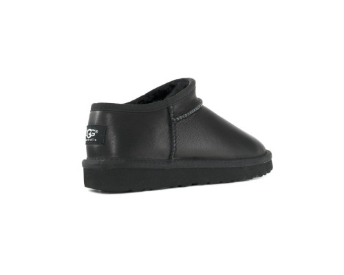 UGG  TASMAN LEATHER BLACK