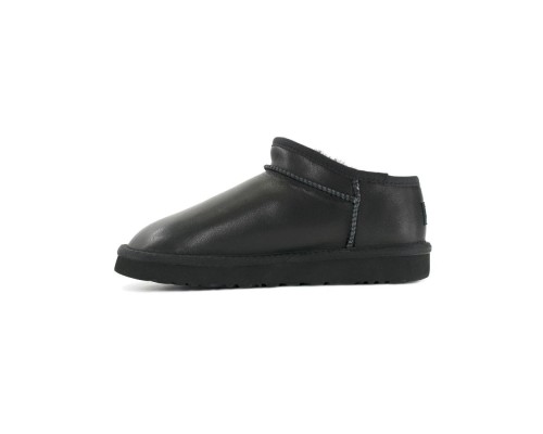UGG  TASMAN LEATHER BLACK