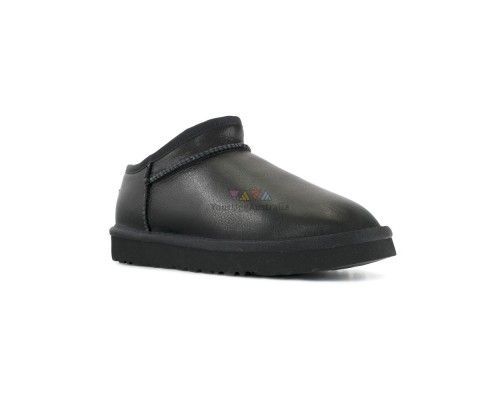 UGG  TASMAN LEATHER BLACK