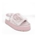 UGG WOMEN'S DISCO SLIDE SEASHELL PINK