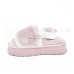UGG WOMEN'S DISCO SLIDE SEASHELL PINK