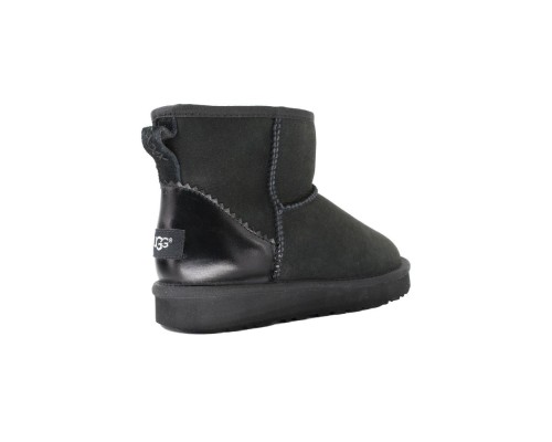 UGG CLASSIC MINI II METALL BLACK