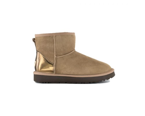 UGG CLASSIC MINI II METALL CHESTNUT