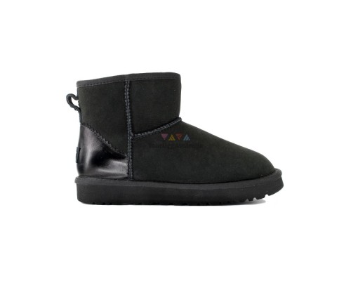 UGG CLASSIC MINI II METALL BLACK