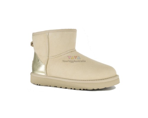 UGG CLASSIC MINI II METALL SAND