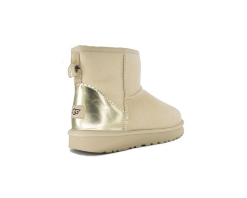 UGG CLASSIC MINI II METALL SAND