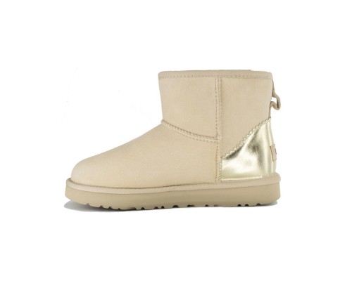 UGG CLASSIC MINI II METALL SAND