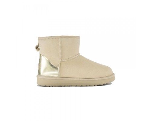 UGG CLASSIC MINI II METALL SAND
