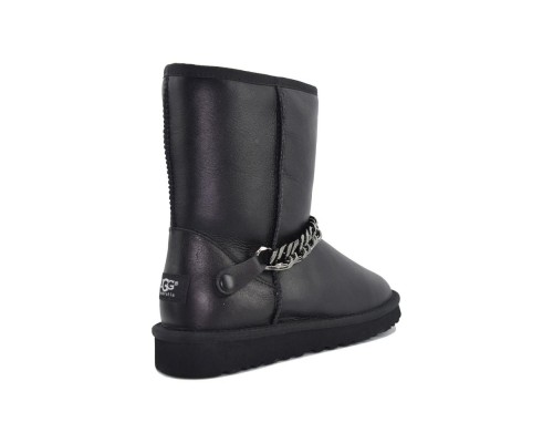 UGG CLASSIC SHORT II ZANOTTI BLACK