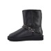 UGG CLASSIC SHORT II ZANOTTI BLACK